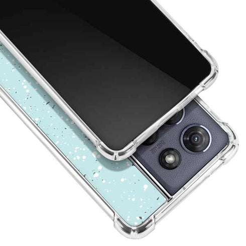 Mint Speckled Moto G Play 5G (2025) Clear Case